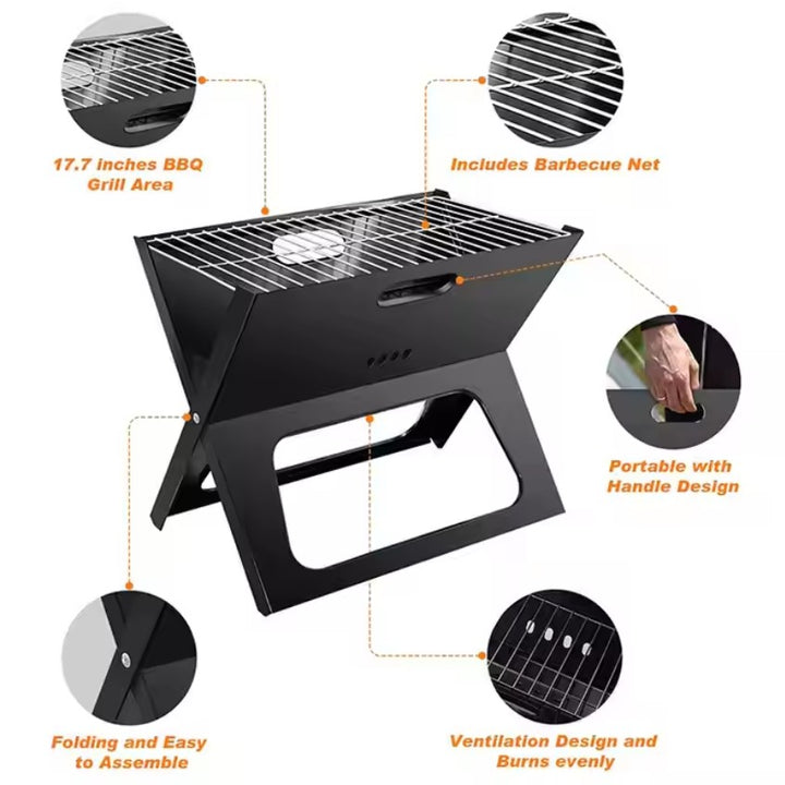 NUEVO ASADOR PLEGABLE PORTÁTIL